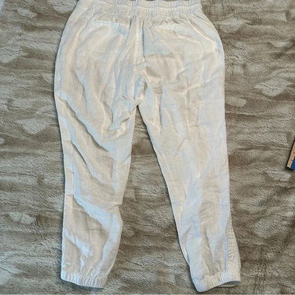 ATHLETA  RETREAT LINEN HIGH RISE JOGGER size 14 (C)3 - Picture 5 of 12
